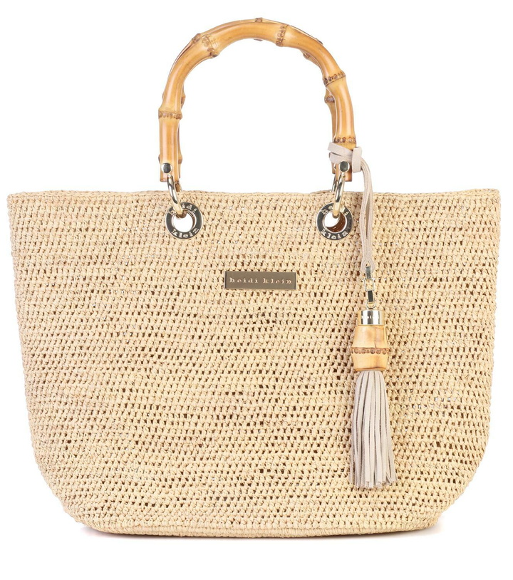 Heidi Klein Savannah Bay Medium raffia tote Heidi Klein 