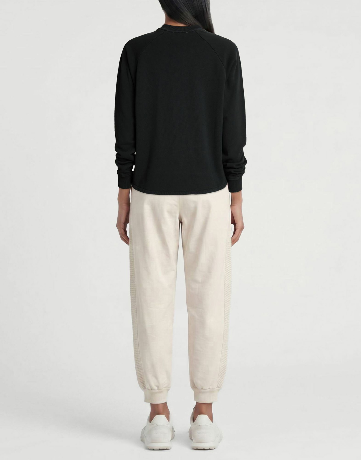 Crossley Womens Sweatshirt in Black