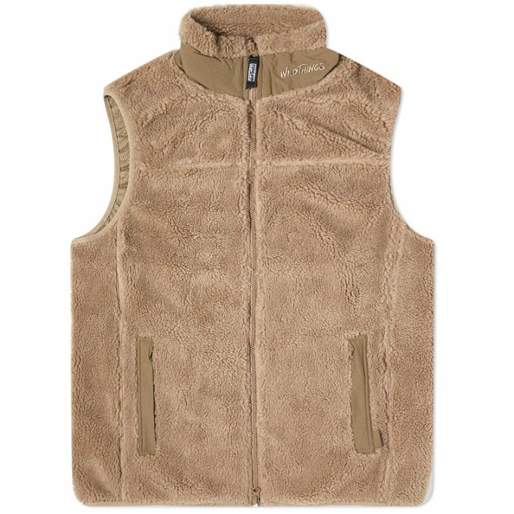 Photo: Wild Things Men's Boa Vest in Taupe