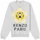 Kenzo Paris Men's Kenzo Tiger Academy Crew Sweat in Pale Grey