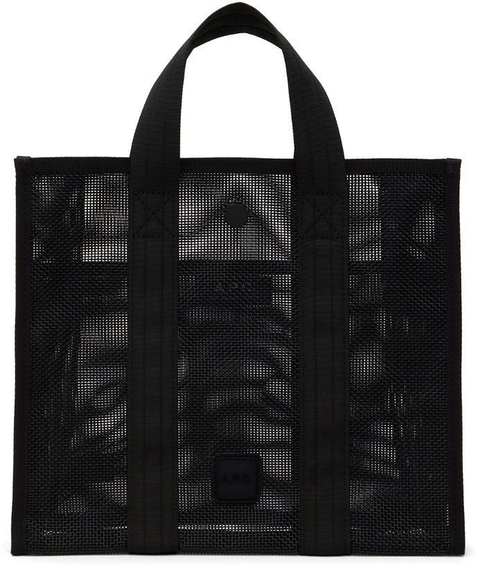 Photo: A.P.C. Black Louise Small Tote