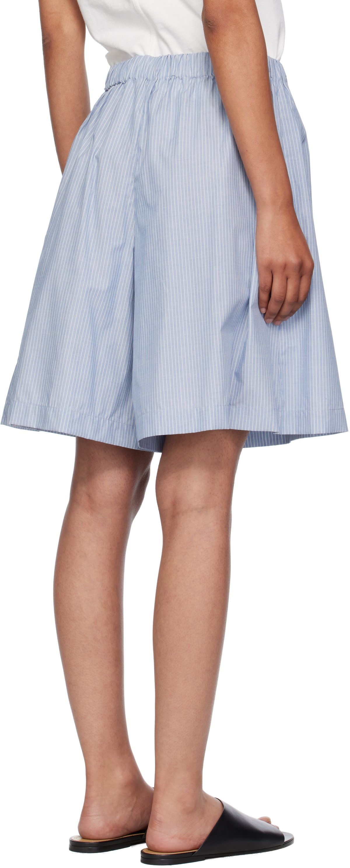 Baserange Blue Claude Shorts