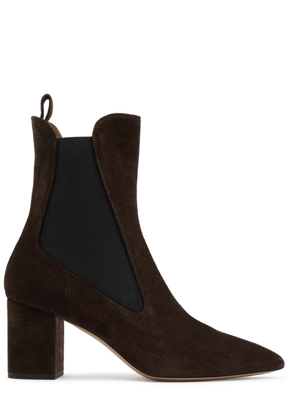 Photo: Paris Texas Anja 70 Suede Ankle Boots Brown
