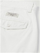 Polo Ralph Lauren - Gellar Straight-Leg Stonewashed Cotton-Twill Cargo Shorts - White