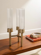 Soho Home - Catcliffe Gold-Tone and Glass Candelabra