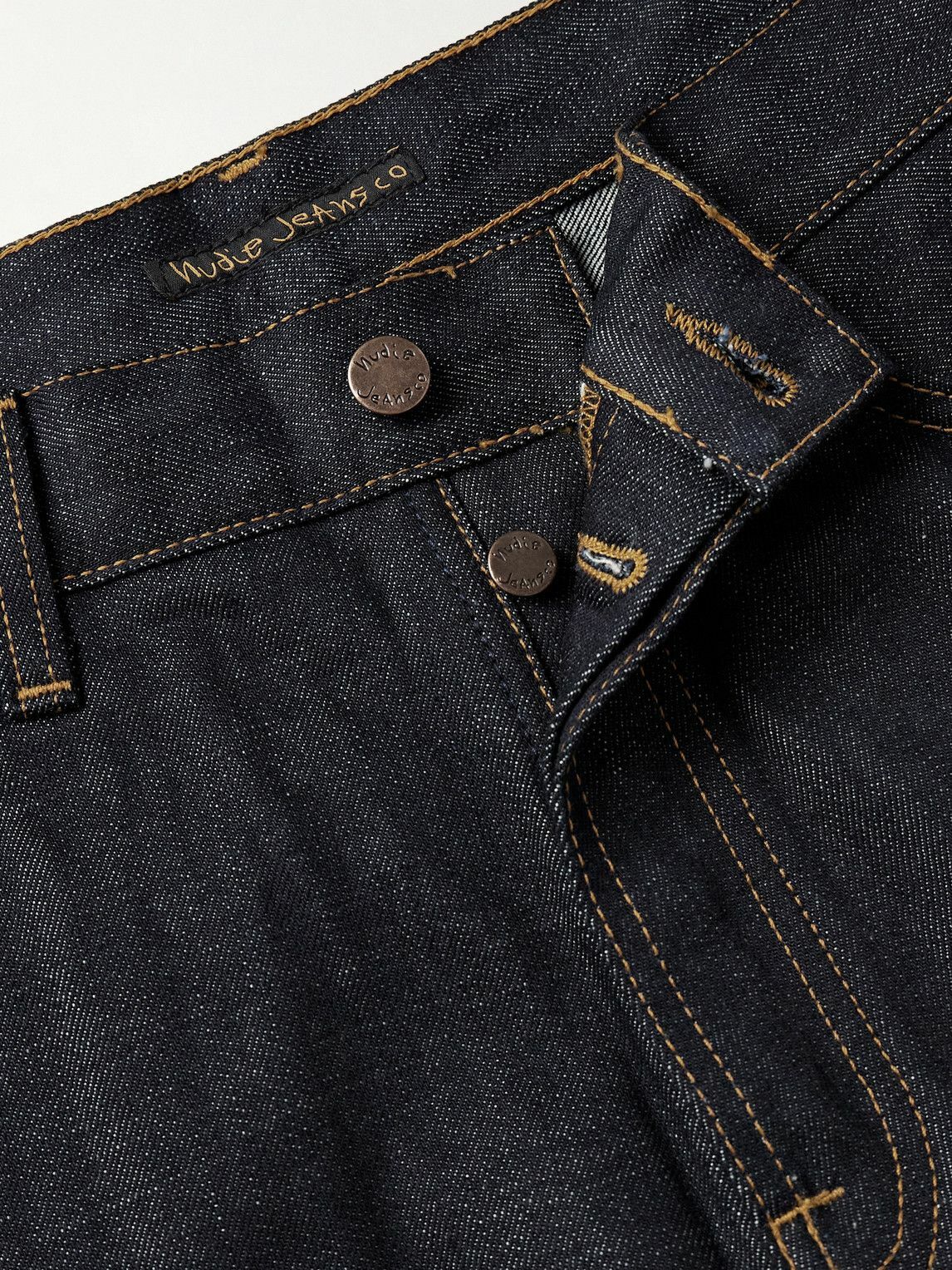 Nudie Jeans - Zeb Wide-Leg Organic Denim Shorts - Blue
