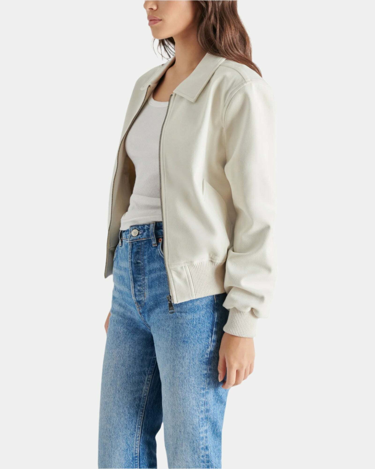 Steve Madden Anouk Jacket in Silver