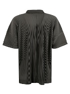 ISSEY MIYAKE - Pleated Polo Shirt