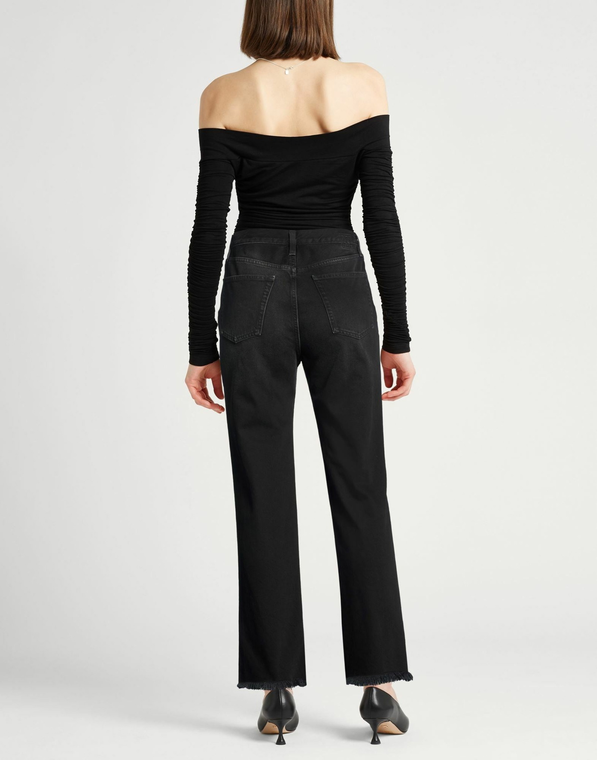 Toteme Womens Jeans in Black