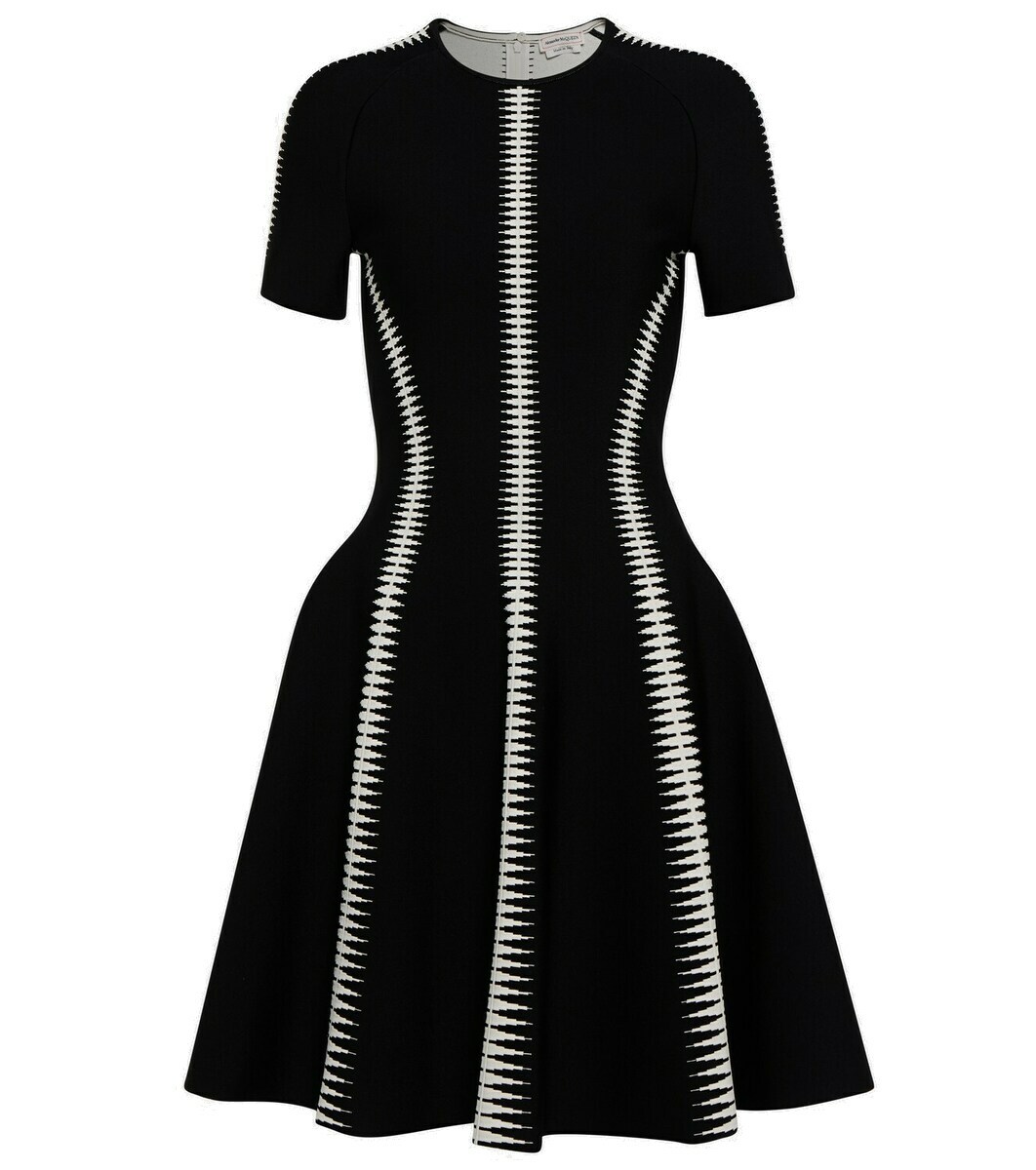 Ensemble Jupe Et Top Alexander McQueen - Jacquard Crème - Taille S - Occasion Bon état