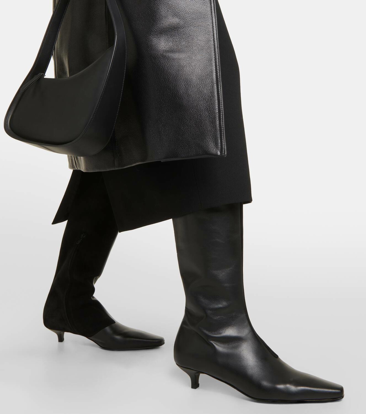 Toteme Leather knee-high boots Toteme