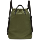 Fendi Green and Black Flat Face Backpack