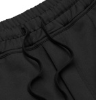 TOM FORD - Tapered Tech-Jersey Sweatpants - Black