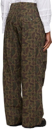 Engineered Garments Khaki Camouflage Trousers