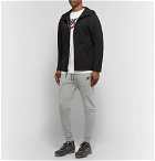 Nike - Sportswear Slim-Fit Tapered Mélange Cotton-Blend Tech Fleece Sweatpants - Gray