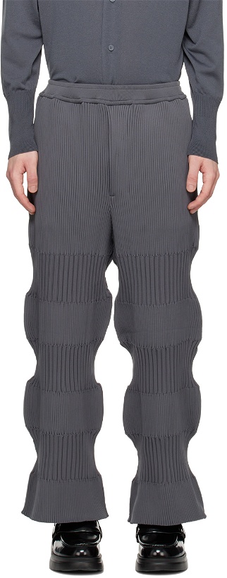 Photo: CFCL Gray Fluted 1 Trousers
