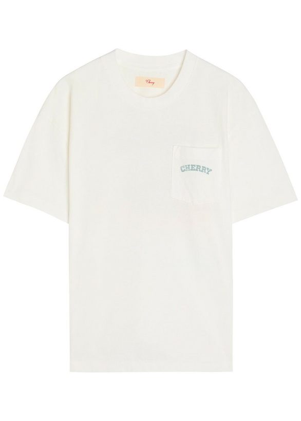 Photo: Cherry Los Angeles Palamino Printed Cotton T-shirt White