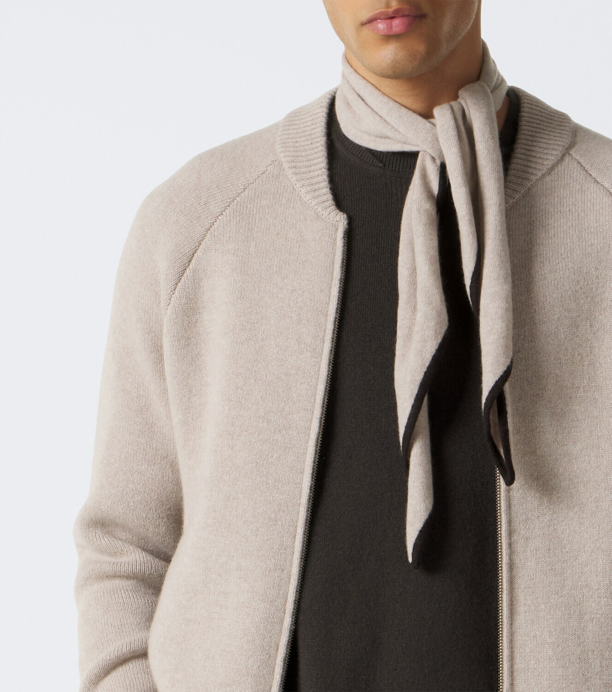 Lisa Yang Fionn cashmere zip-up cardigan