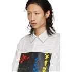JW Anderson Off-White Gilbert and George Edition Printed Tunic Shirt