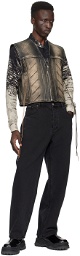 EYTYS SSENSE Exclusive Black Harper Leather Vest