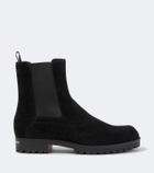 Christian Louboutin Cavernos suede Chelsea boots