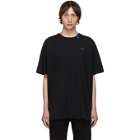 Off-White Black and Silver Oversized Backbone T-Shirt