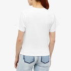 3.Paradis Women's Hand Dove T-Shirt in White