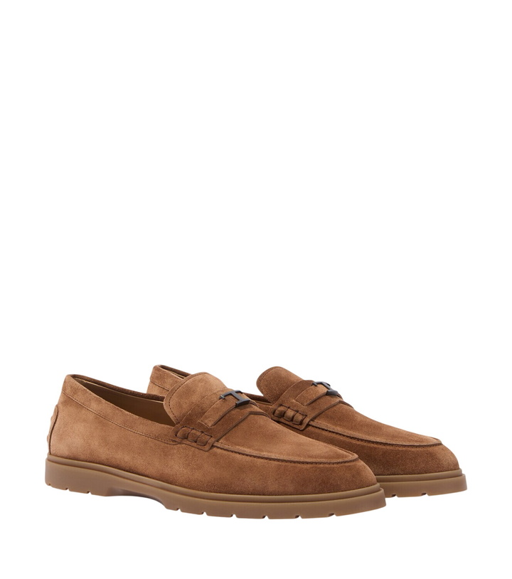 Photo: Tod's Suede penny loafers