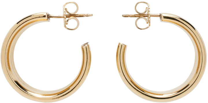 Photo: Laura Lombardi Gold Mini Grazia Earrings
