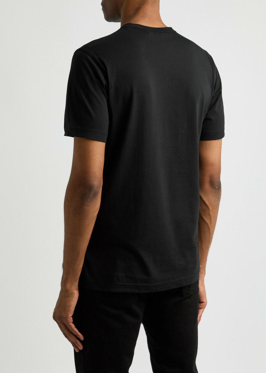 Belstaff Logo Cotton T-shirt Black Belstaff