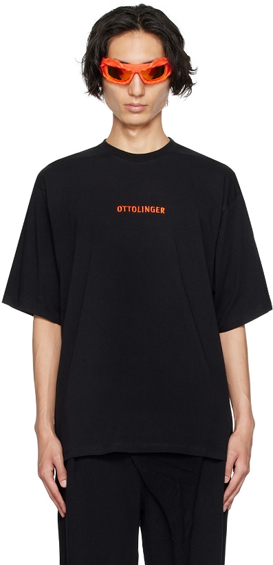 Photo: Ottolinger Black Embroidered T-Shirt