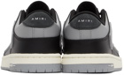 AMIRI Black & Grey Low Skel Top Sneaker