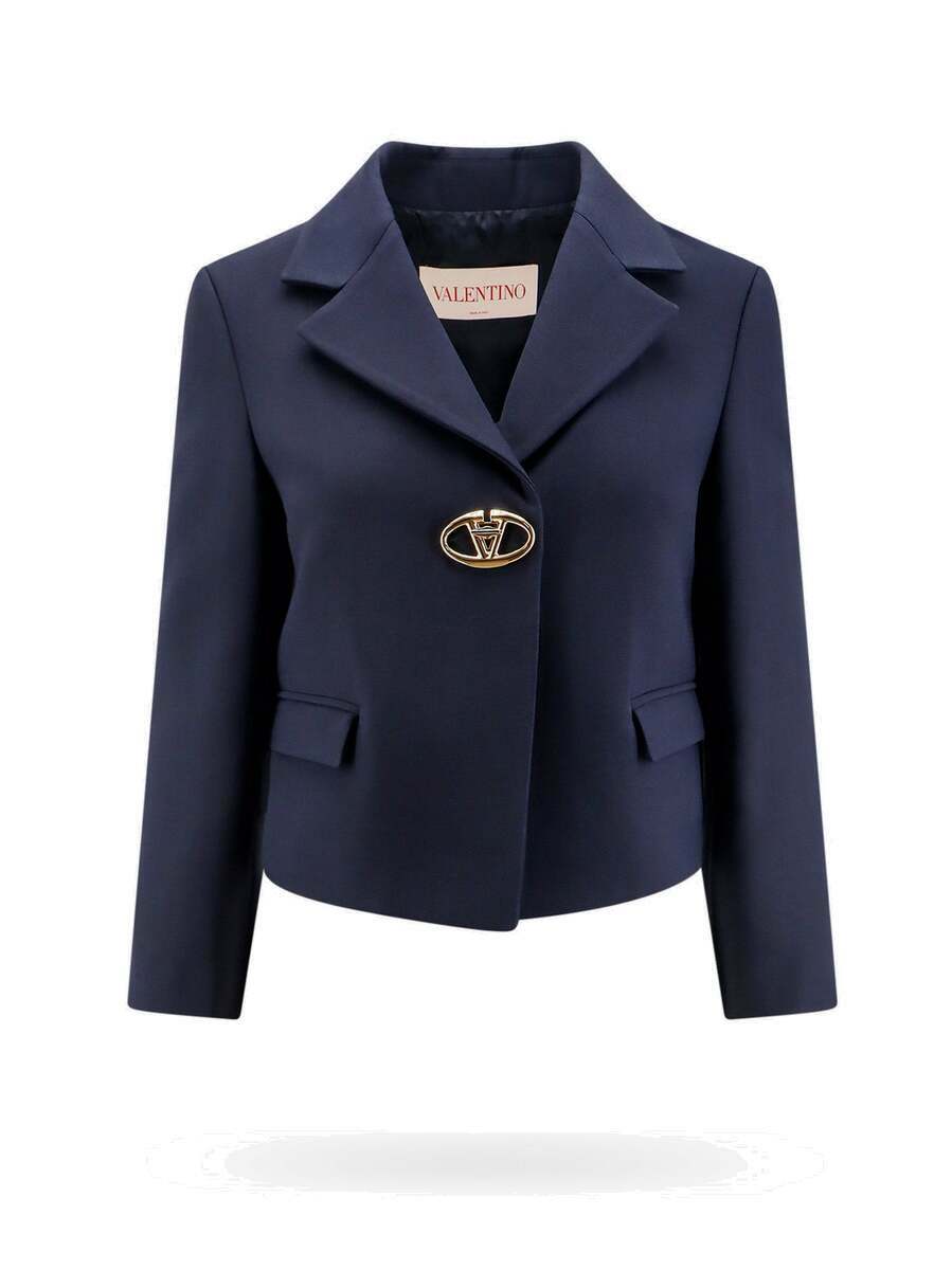 アウターその他 VALENTINO Woman Blazer Black 6B0CE4669AF R8E Valentino Garavani bow-embellished Blazer | Black | FARFETCH