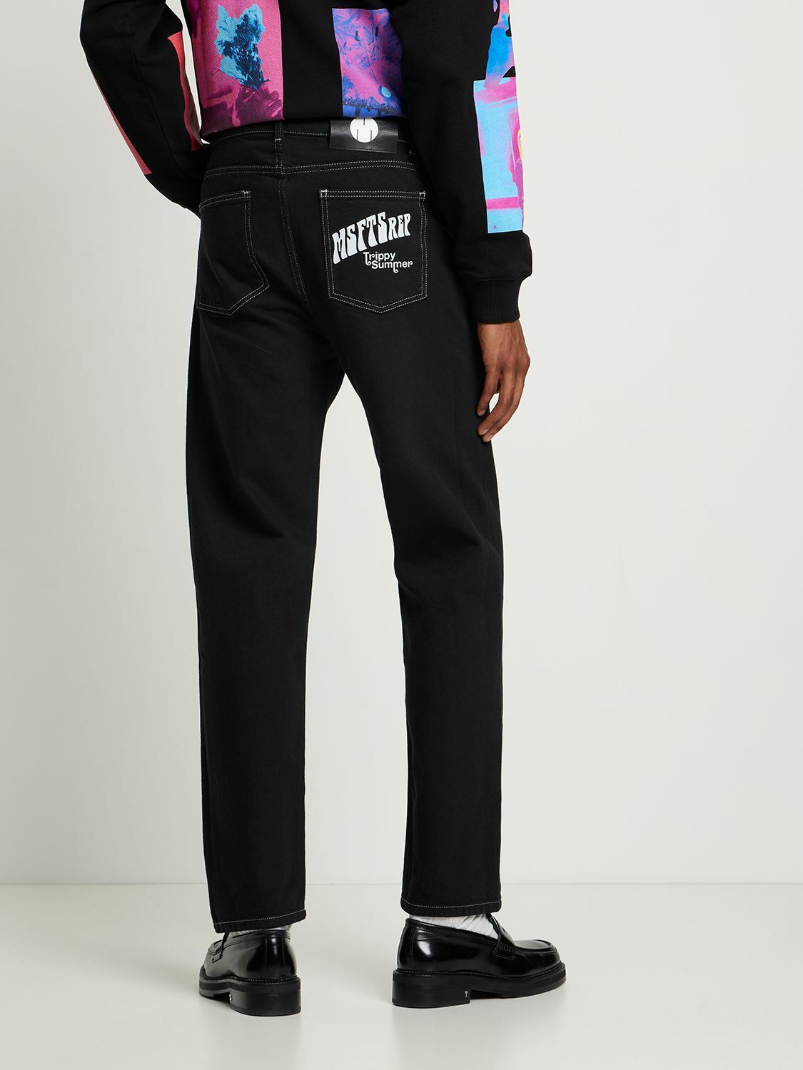MSFTSREP - Lvr Exclusive Study Cotton Denim Jeans
