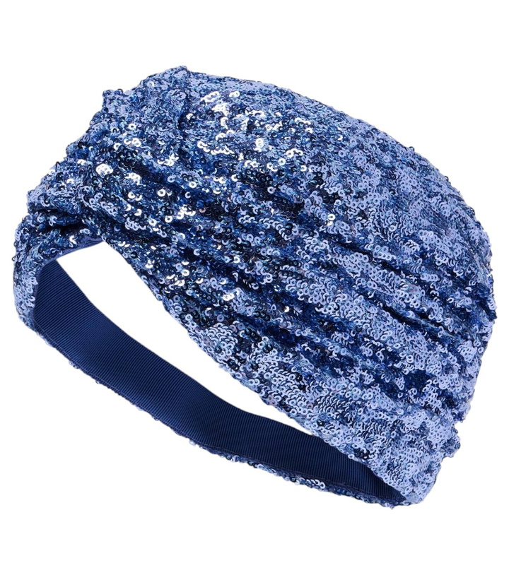 Photo: Valentino Escape sequined head wrap