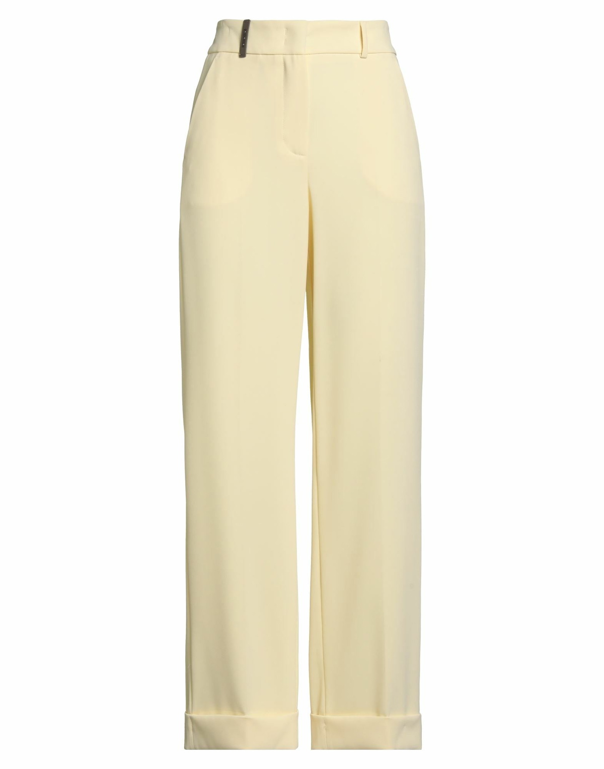 Peserico Womens Pants Pastel in Yellow