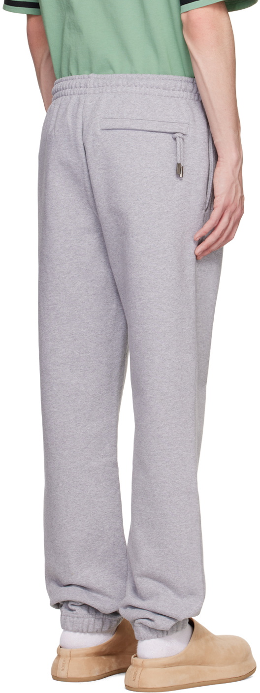 JACQUEMUS Grey 'Le Jogging Jacquemus' Sweatpants