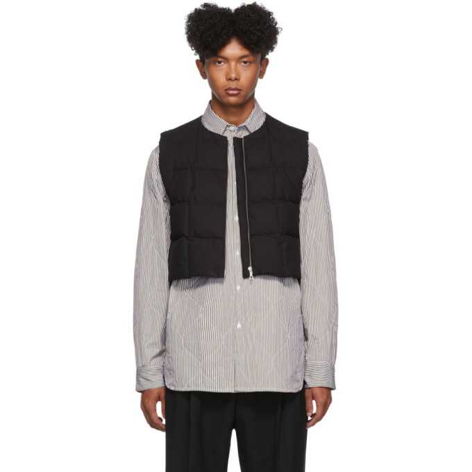 Photo: Dries Van Noten Black Gilling Vest