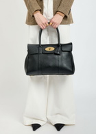 Mulberry Bayswater Small Grained Leather Shoulder bag - Black - One Size