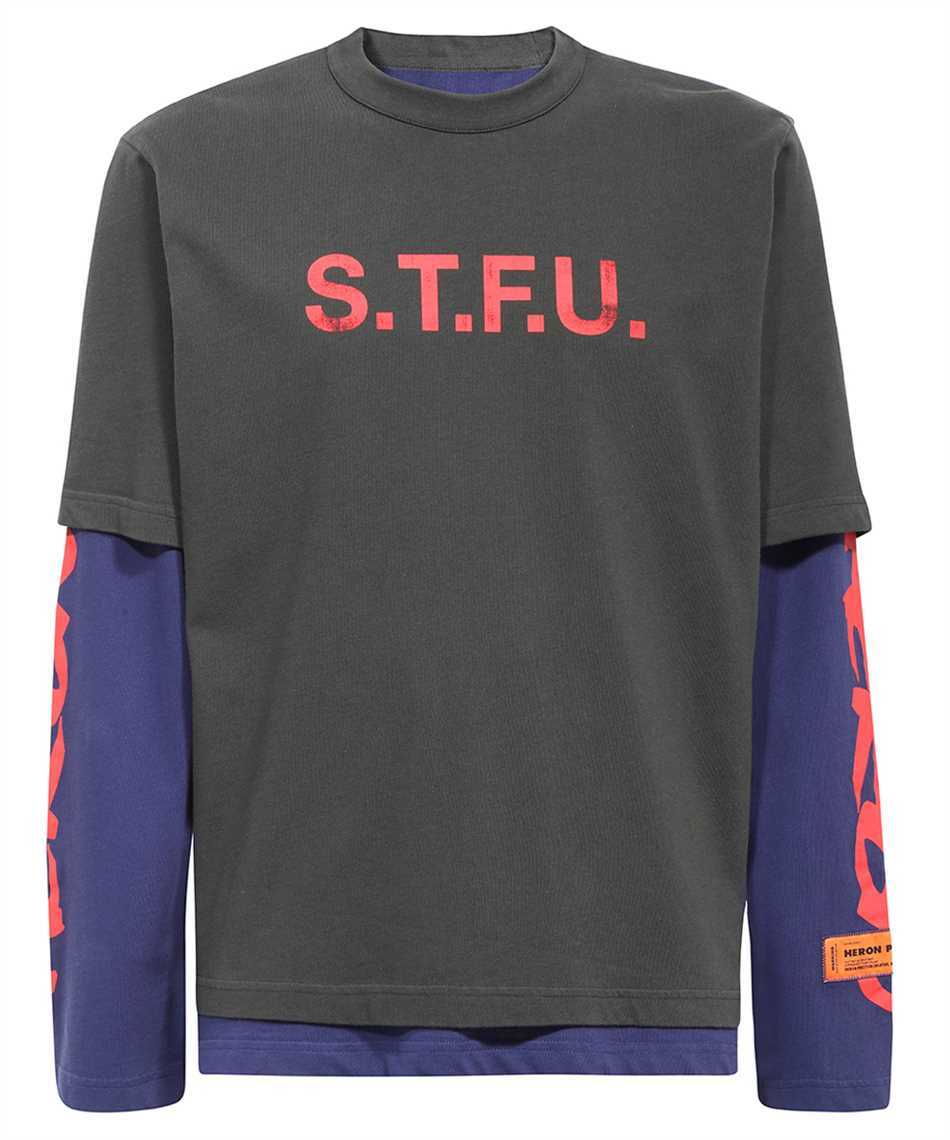 Heron Preston Khaki Burn T-Shirt Heron Preston