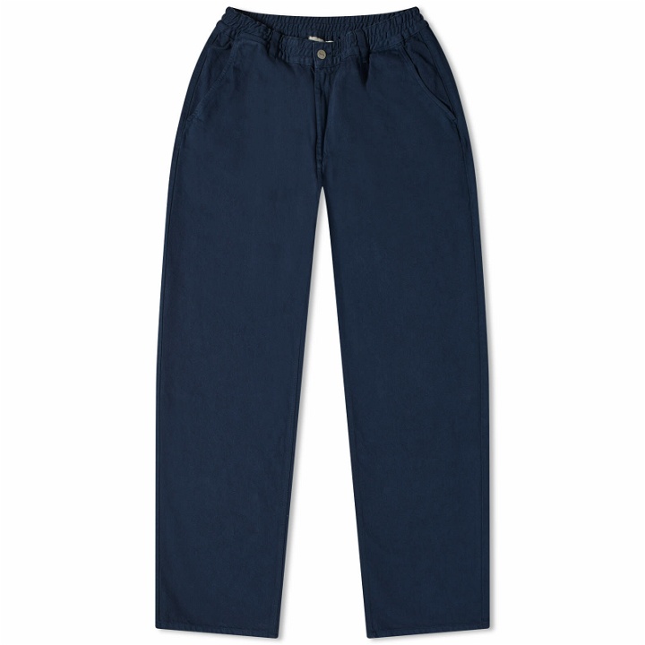 Photo: Foret Men's Clay Twill Pants in Navy