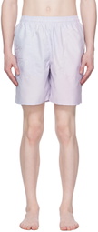 Objects IV Life Purple Printed Swim Shorts