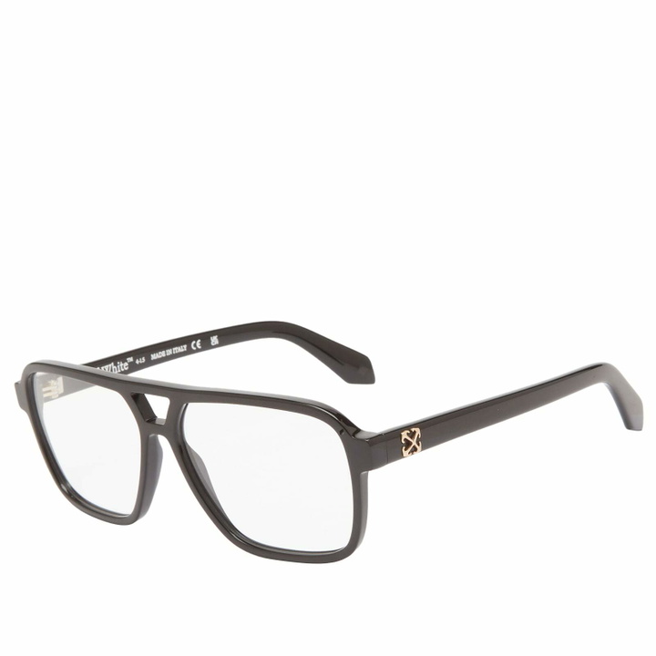 Photo: Off-White Sunglasses Off-White 81 Optical Glasses in Black 