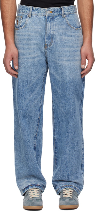 Photo: Billionaire Boys Club Blue Astro Jeans