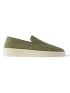 Fear of God - Reverse Suede Loafers - Green