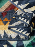 Pendleton - Oversized Cotton-Terry Jacquard Towel