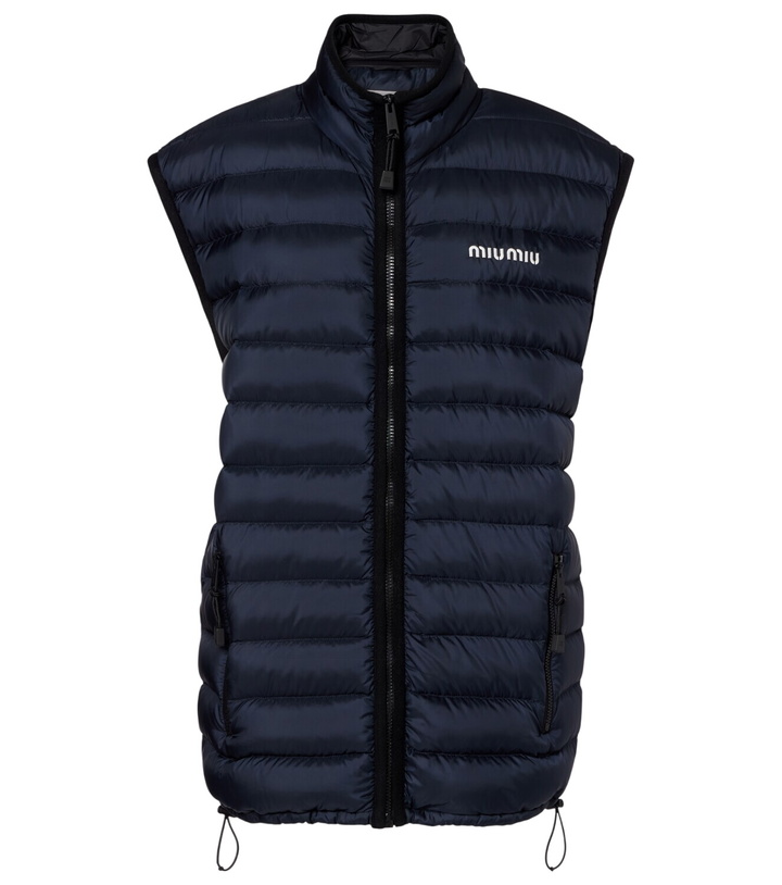 Photo: Miu Miu Paneled down vest