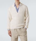 Missoni Zigzag wool-blend polo sweater