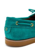 Gianvito Rossi Vande Suede Shoes Teal