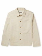 Nanushka - Saon Cotton and Linen-Blend Twill Jacket - Neutrals